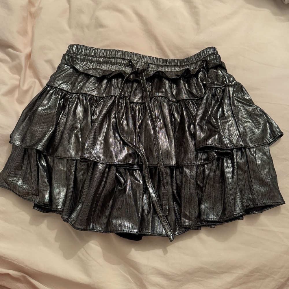 Day and moon mini skirt